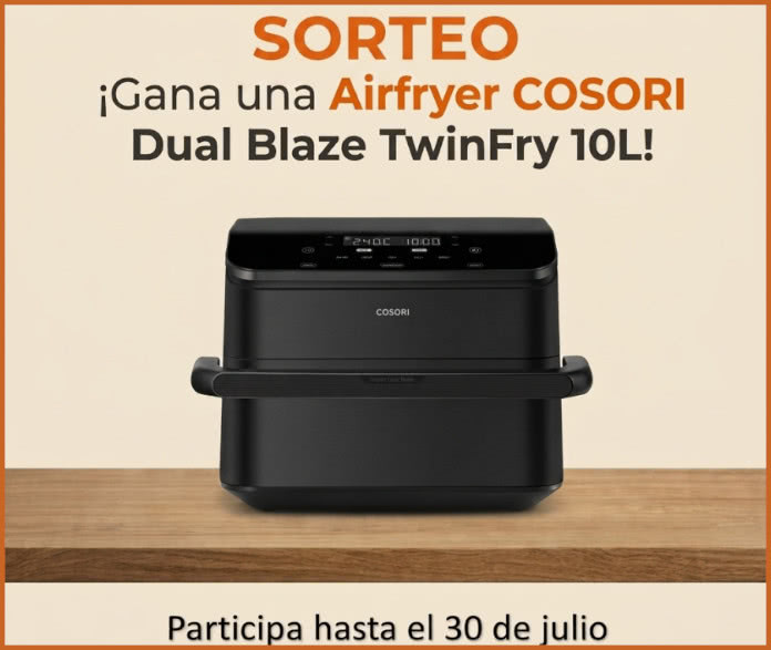 Freidora aire Cosori Dual Blaze TwinFry